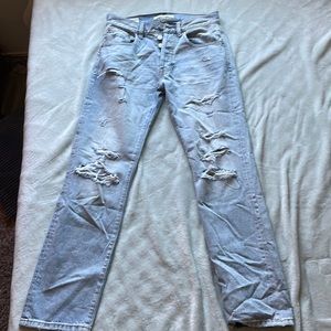 Pacsun Men's ripped jeans, vintage loose fit, 28 waist